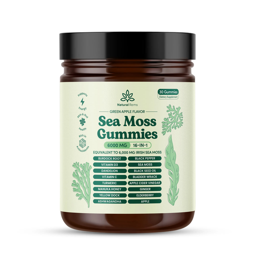 Sea Moss 16-In-1 Gummies To Clear Mucus & Restore Respiratory Health