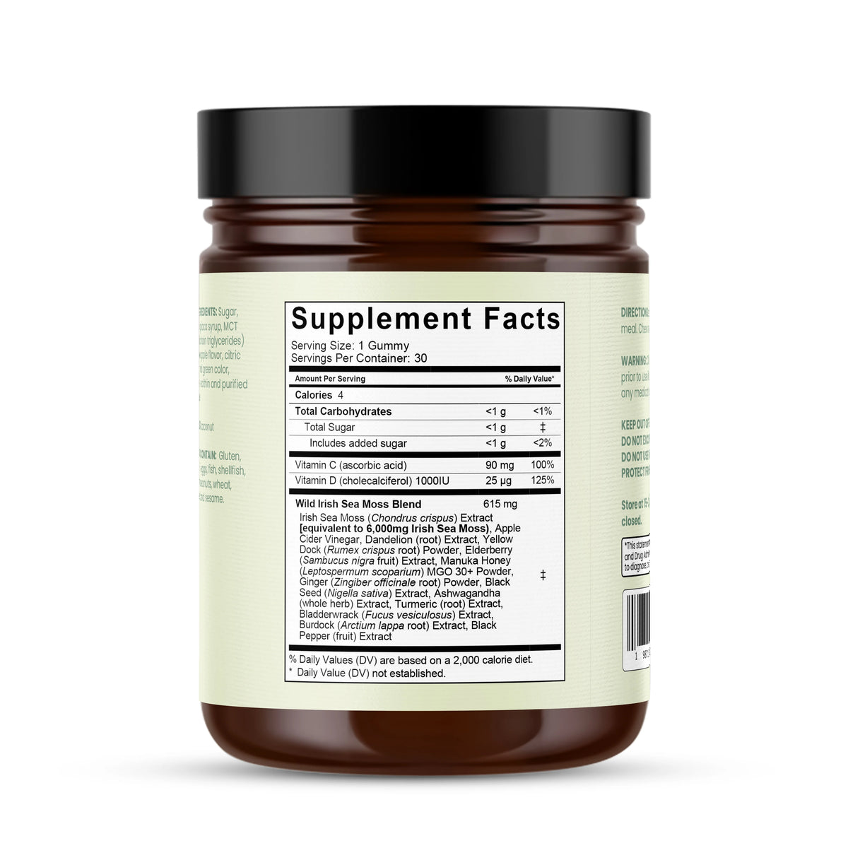 Sea Moss 16-In-1 Gummies To Clear Mucus & Restore Respiratory Health